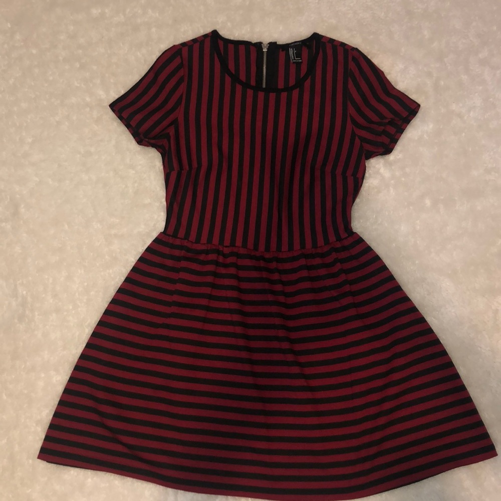 striped dress